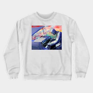 Blue Piano Crewneck Sweatshirt